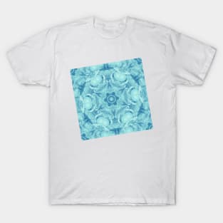 Bubbling to the surface in baby blue T-Shirt